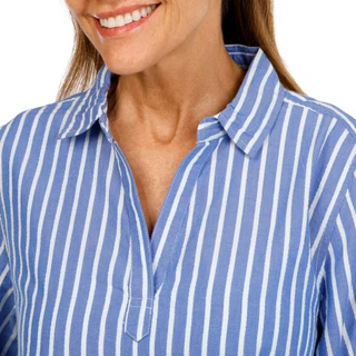 Thumbnail 4: Dash Women's 3/4 Sleeve Popover Shirt Dress 