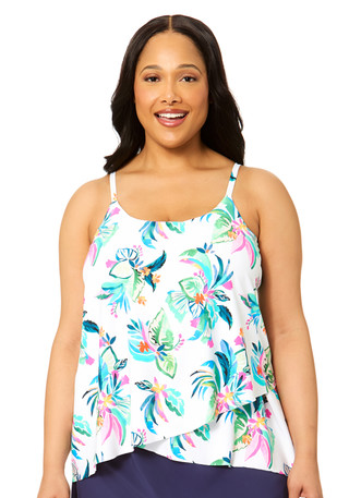 Thumbnail 1: Leilani Plus Cape Town Swim Tankini 