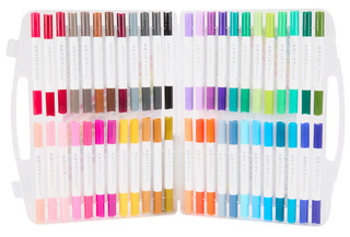 Thumbnail 3: Artify Premium  48 Pk Dual Tipped Alcohol Markers  