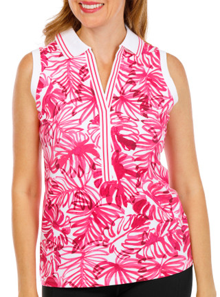 Thumbnail 1: Nautica Women's Sleeveless Polo Top 
