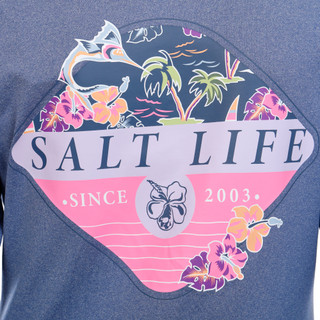 Thumbnail 2: Salt Life Women's Outdoor Long Sleeve Marlin Top 
