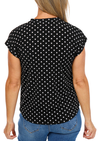Thumbnail 2: Vince Camuto Women's Flutter Sleeve V-Neck Top  