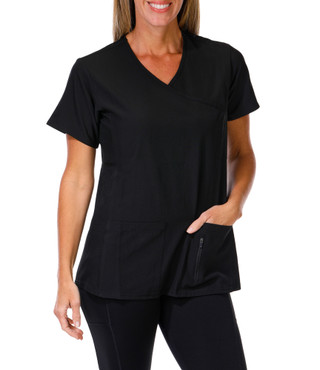 Thumbnail 1: Revel Women's Solid Pocket Front Uniform Top  