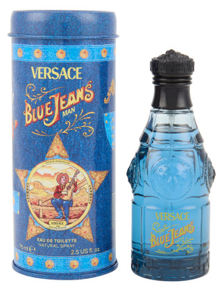 Thumbnail 4: Versace 2.5 oz Blue Jeans For Him EDT Spray  