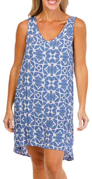 Thumbnail 1: J VALDI Women's Sleeveless Swim Cover Up Dress  