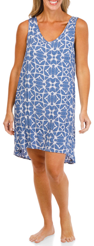 Thumbnail 2: J VALDI Women's Sleeveless Swim Cover Up Dress  