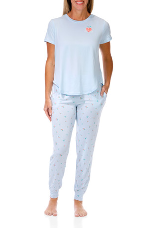 Thumbnail 8: JACLYN Women's 3 Pc Pajama Pants Set 