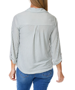 Thumbnail 2: Joie De Vivre Women's Quarter Button Top  