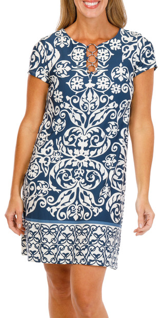 Thumbnail 1: MSK Women's Floral Print Dress  