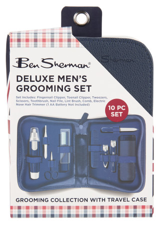 Thumbnail 1: Ben Sherman 10 Pc Deluxe Grooming Set  