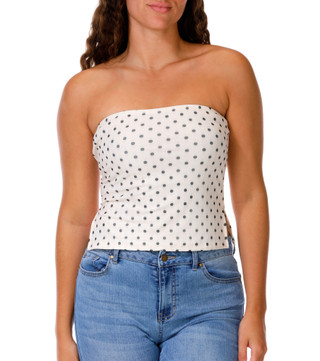 Thumbnail 1: Heart & Hips Juniors Mesh Tube Top 
