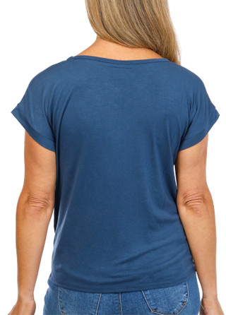 Thumbnail 3: Truself Women's Americana Dog Print Top  