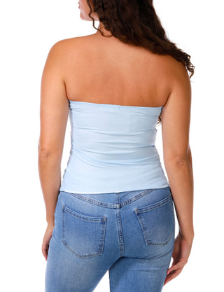Thumbnail 2: Derek Heart Juniors Hibiscus Mesh Tube Top 