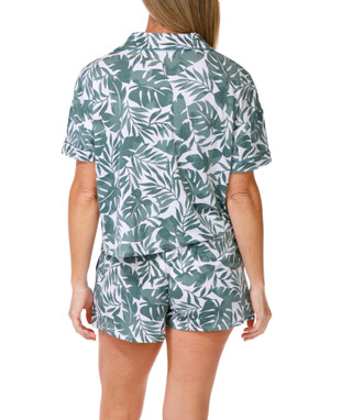Thumbnail 2: JACLYN Women's 2 Pc Pajama Shorts Set 