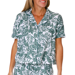 Thumbnail 3: JACLYN Women's 2 Pc Pajama Shorts Set 