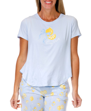 Thumbnail 3: JACLYN Women's 3 Pc Pajama Shorts Set 