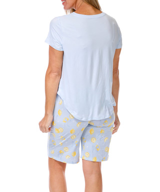 Thumbnail 5: JACLYN Women's 3 Pc Pajama Shorts Set 