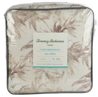 Thumbnail 5: TOMMY BAHAMA Beachway Blooms Reversible Comforter Set 