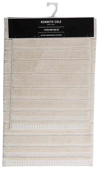 Thumbnail 1: Kenneth Cole 2 Pc Bath Rug Set 