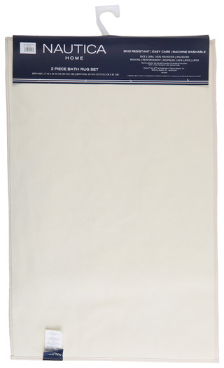 Thumbnail 2: Nautica 2 Pc Turtle Time Bath Rug Set 