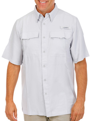 Thumbnail 1: Habit Men's Performance Kona Beach Button Down Shirt 