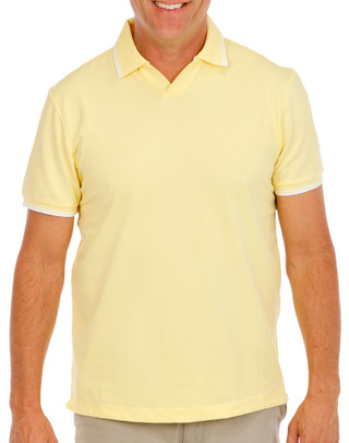 Thumbnail 1: Kenneth Cole Men's Pique Polo Shirt 