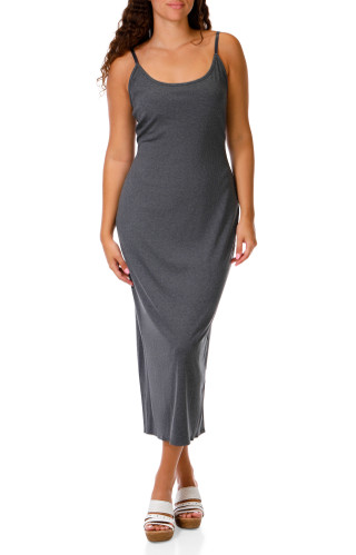 Thumbnail 1: Bebe Juniors Sleeveless Ribbed Maxi Dress 