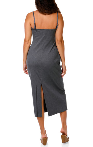 Thumbnail 2: Bebe Juniors Sleeveless Ribbed Maxi Dress 