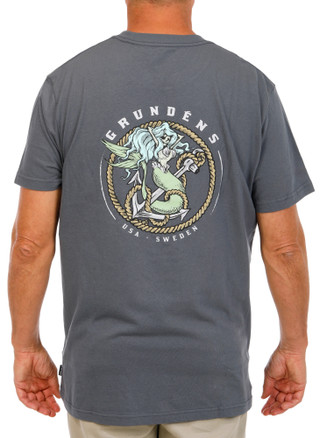Thumbnail 1: GRUNDENS Men's Mermaid T-Shirt 