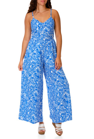 Thumbnail 1: Jolie & Joy Juniors Sleeveless Challis Jumpsuit 