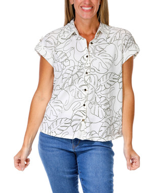 Thumbnail 1: Fifty Street Women's Floral Print Top  