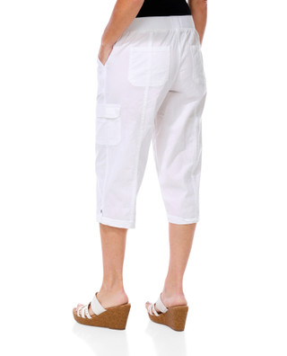 Thumbnail 2: Dash Women's Twill Knit Waist Capris 