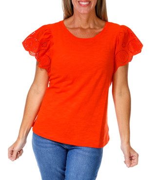 Thumbnail 1: Jessica Simpson Women's Solid Top  