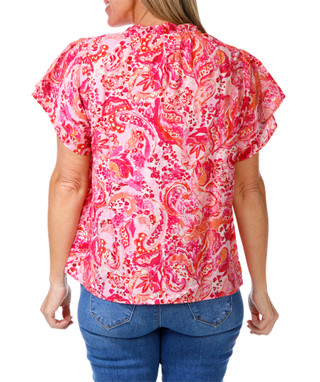 Thumbnail 2: Gilli Women's Paisley Print Top  