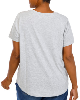 Thumbnail 2: Anneliese Plus Short Sleeve Embroidered Americana Top 