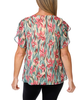 Thumbnail 2: Gilli Women's Floral Print Top  