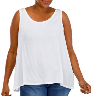 Thumbnail 2: Kaktus Plus Button Back Tank Top 