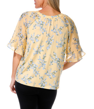 Thumbnail 2: PerSeption Concept Women's Floral Print Top  