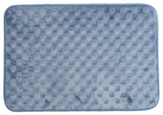 Thumbnail 1: Aura 17X24 Charcoal Infused Bath Mat 