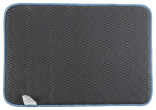 Thumbnail 2: Aura 17X24 Charcoal Infused Bath Mat 