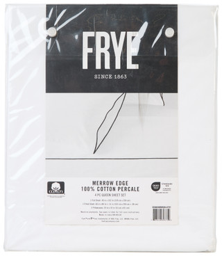 Thumbnail 2: FRYE Queen 4 Pc Cotton Percale Sheet Set 