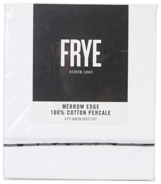 Thumbnail 1: FRYE Queen 4 Pc Cotton Percale Sheet Set 