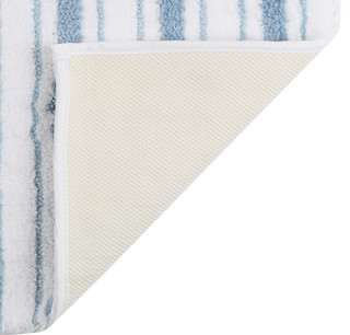 Thumbnail 2: Martha Stewart 17x24 Striped Bath Rug 