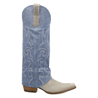 Thumbnail 5: Dingo Women's Blue Jean Baby Leather Boots 