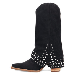 Thumbnail 4: Dingo Women's Howdy Honey Suede Leather Boots 