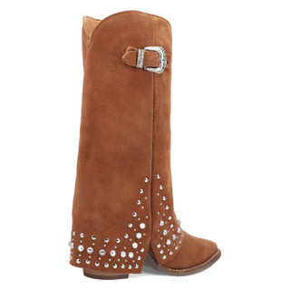 Thumbnail 6: Dingo Women's Howdy Honey Suede Leather Boots 
