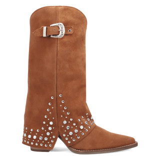 Thumbnail 8: Dingo Women's Howdy Honey Suede Leather Boots 