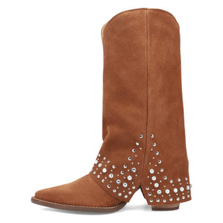 Thumbnail 9: Dingo Women's Howdy Honey Suede Leather Boots 