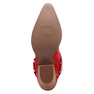 Thumbnail 2: Dingo Women's Lucky Stars Suede Leather Boots 