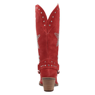 Thumbnail 4: Dingo Women's Lucky Stars Suede Leather Boots 